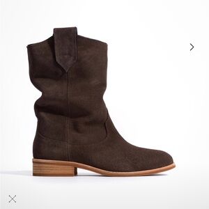 Anonymous Copenhagen Claudia brown suede boot
